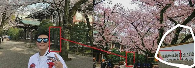 张哲翰留影日本神社与赵薇军旗装事件，两者有无关联？